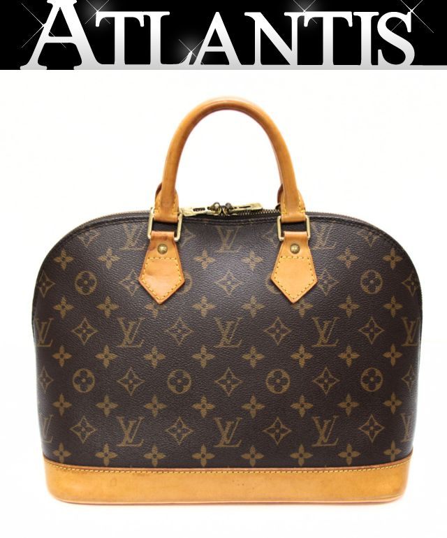 Louis Vuitton Alma PM Monogram Handbag Brown Size ONE SIZE