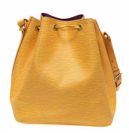Louis Vuitton Petit Noe Epi Bag Yellow Size ONE SIZE