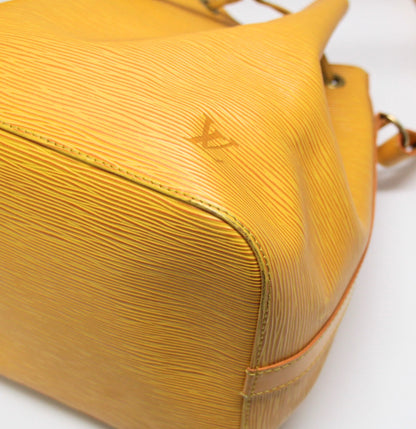 Louis Vuitton Petit Noe Epi Bag Yellow Size ONE SIZE