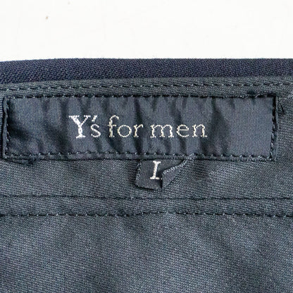 Y's for Men 90S Double-pleated wide-tapered trousers Size L