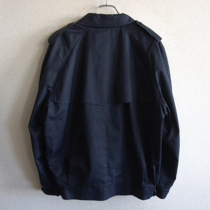 BURBERRYS 80S Short Trench Jacket Blue Size XL