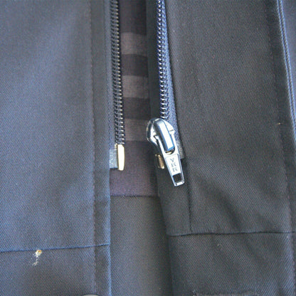 BURBERRYS 80S Short Trench Jacket Blue Size XL