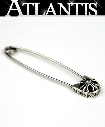 CHROME HEARTS Large Safety Pin Silver SV925 Size ONE SIZE