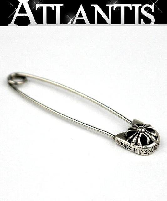 CHROME HEARTS Large Safety Pin Silver SV925 Size ONE SIZE