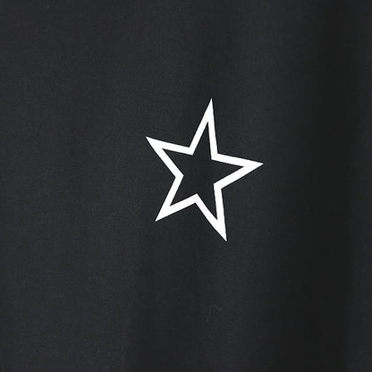 GIVENCHY Star Logo Cotton T-Shirt Black Size XXS