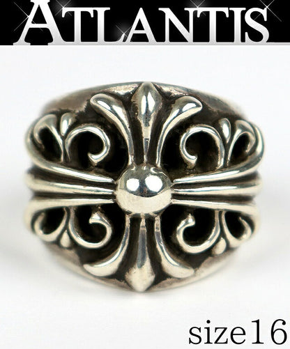 CHROME HEARTS Keeper Ring Silver SV925 Size ONE SIZE