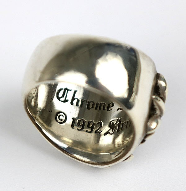 CHROME HEARTS Keeper Ring Silver SV925 Size ONE SIZE