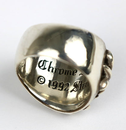 CHROME HEARTS Keeper Ring Silver SV925 Size ONE SIZE
