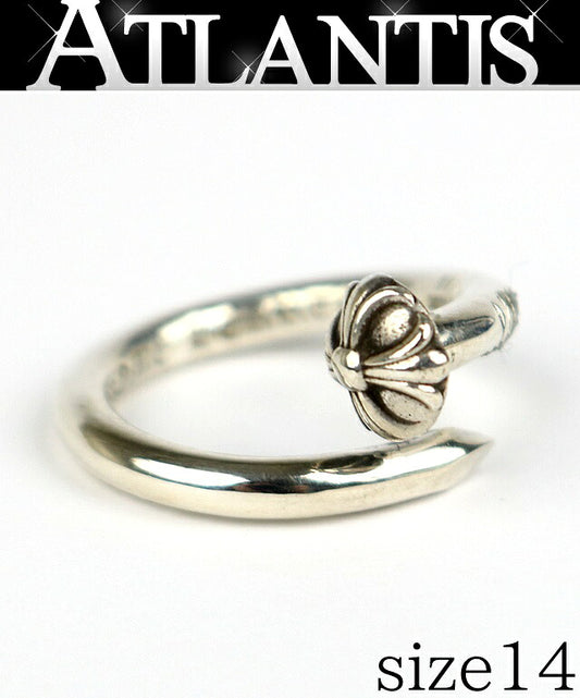 CHROME HEARTS Cross Ball Nail Silver SV925 Size ONE SIZE