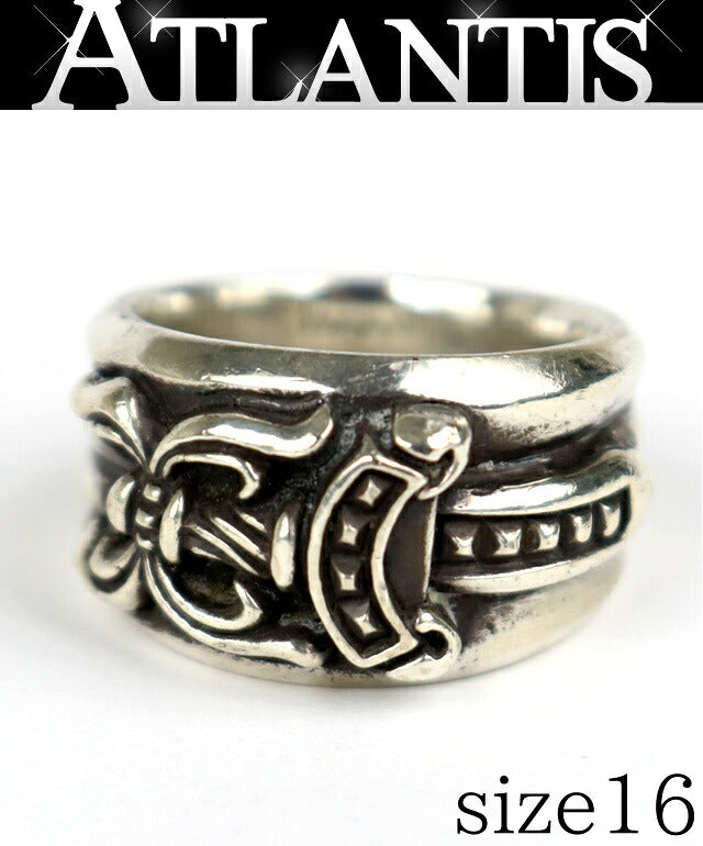 CHROME HEARTS Dagger Ring Silver SV925 Size ONE SIZE