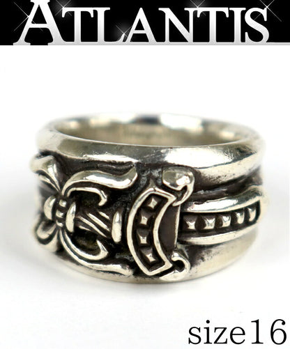 CHROME HEARTS Dagger Ring Silver SV925 Size ONE SIZE