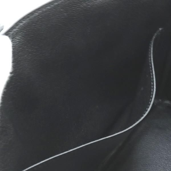 HERMES Birkin 25 Ostrich Black Handbag SVHW Size ONE SIZE
