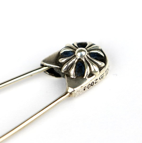 CHROME HEARTS Large Safety Pin Charm Silver Size ONE SIZE