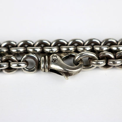 CHROME HEARTS 30" RS Loop Necklace Silver Size ONE SIZE