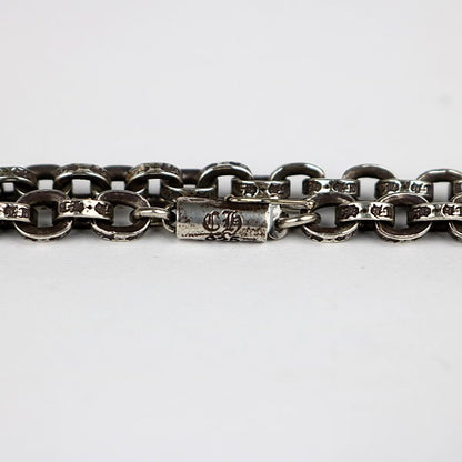 CHROME HEARTS 20" Paper Chain Necklace Silver Size ONE SIZE