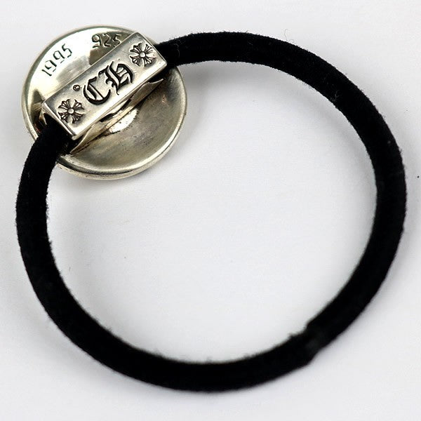 CHROME HEARTS Cross Ball Concho Hair Tie Silver