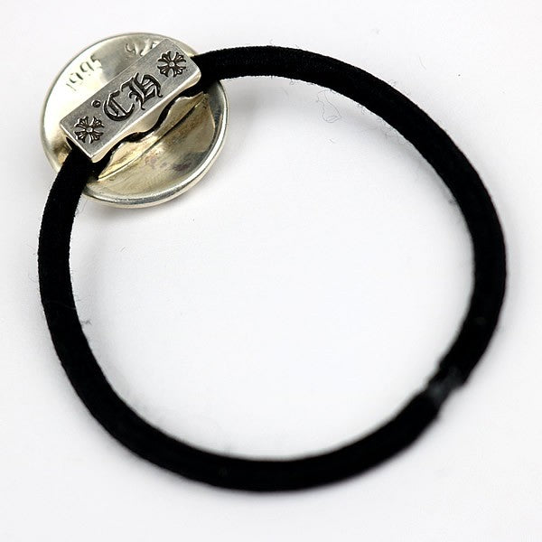 CHROME HEARTS Cross Ball Concho Hair Tie Silver