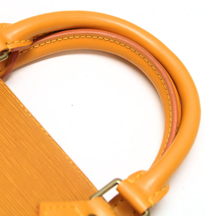 Louis Vuitton Sac Triangle Epi Tassil Hand Bag Size ONE SIZE