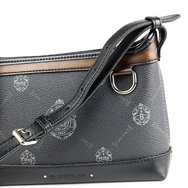 Berluti Escapade Leather Bag Black/Brown Size ONE SIZE