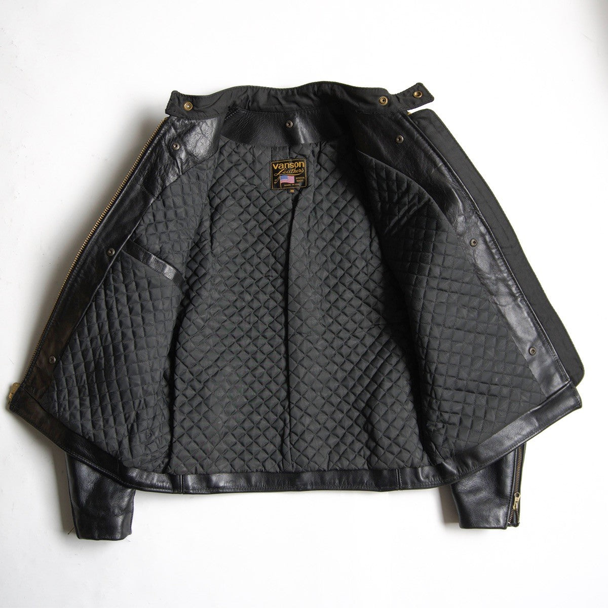 VANSON Single Rider Jacket Size 38