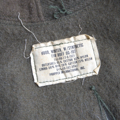 US ARMY 60S M-65 Mod Parka Coat Size XS