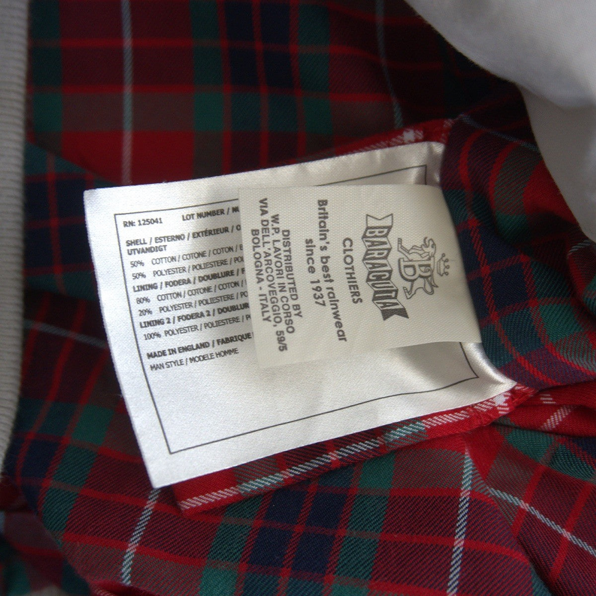 BARACUTA G9 Harrington Jacket Mist Color Size XXS