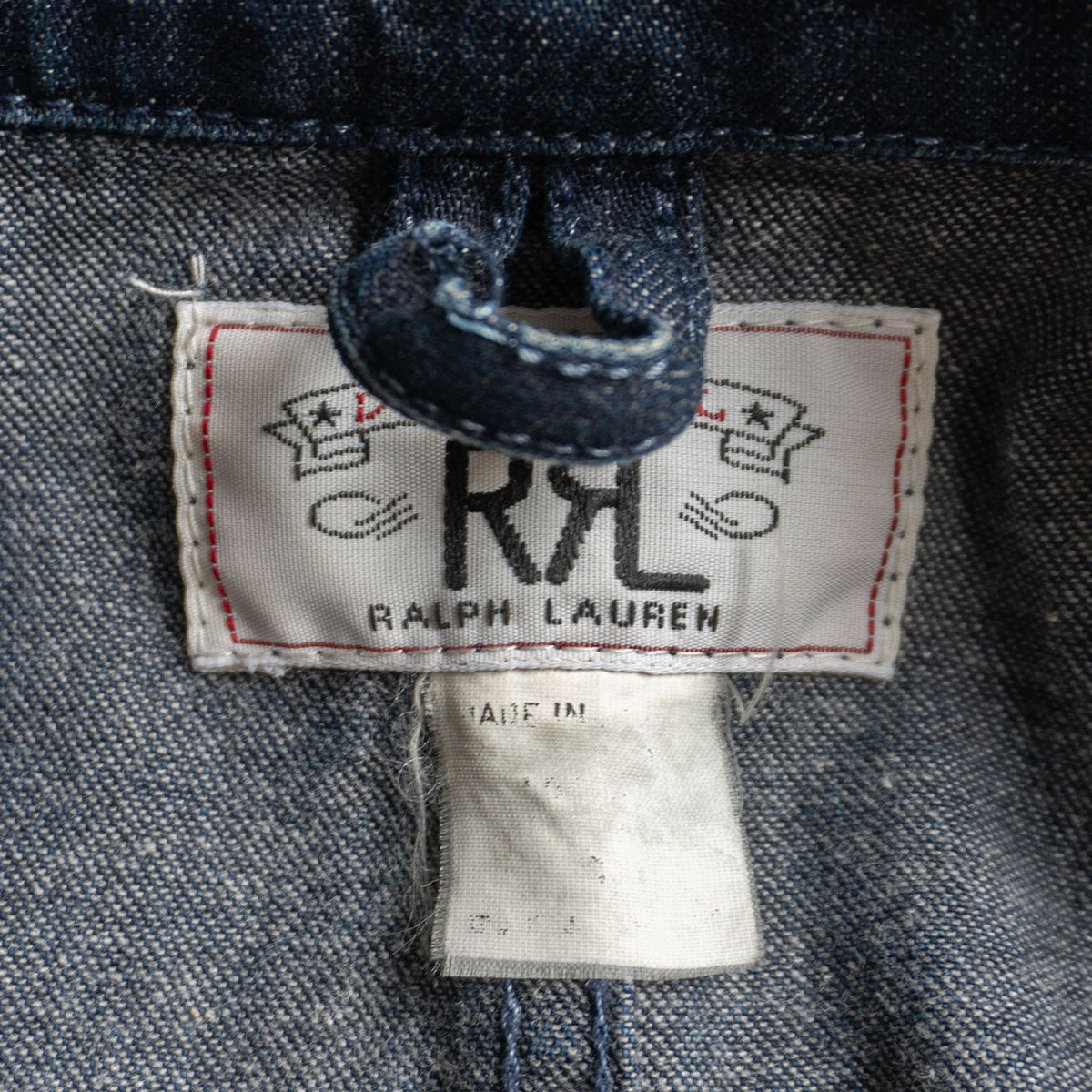 RRL DENIM COVERALL JACKET Size M