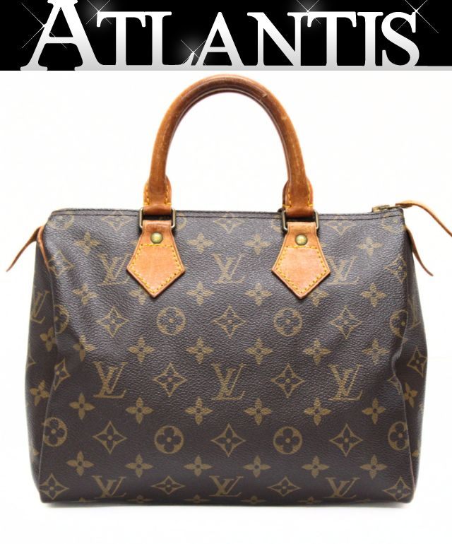 Louis Vuitton Speedy 25 Monogram Bag Brown Size ONE SIZE