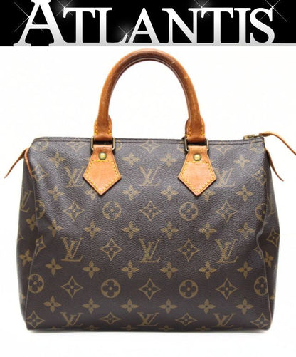 Louis Vuitton Speedy 25 Monogram Bag Brown Size ONE SIZE