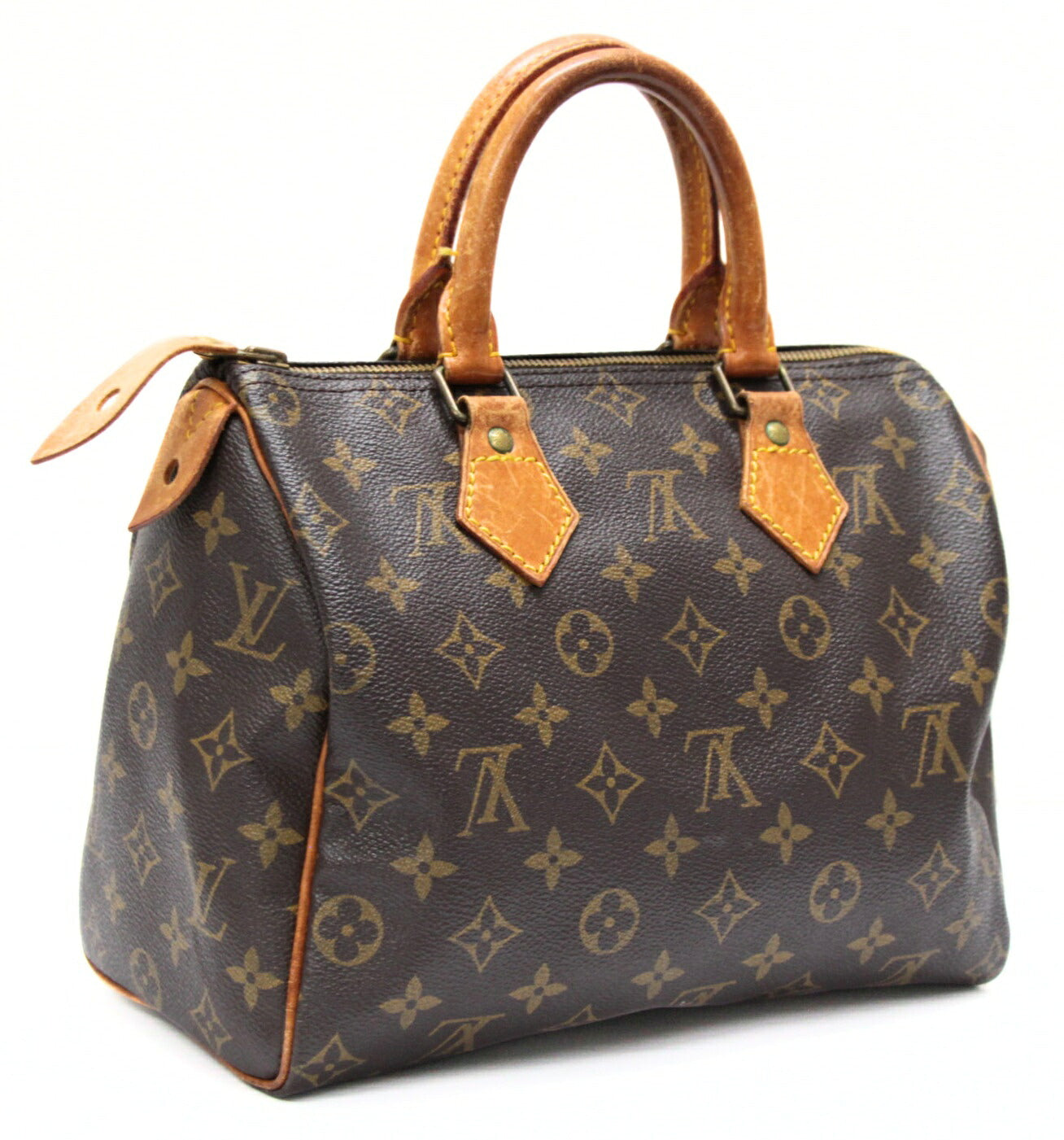 Louis Vuitton Speedy 25 Monogram Bag Brown Size ONE SIZE