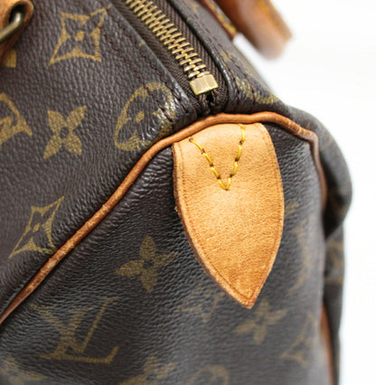 Louis Vuitton Speedy 25 Monogram Bag Brown Size ONE SIZE