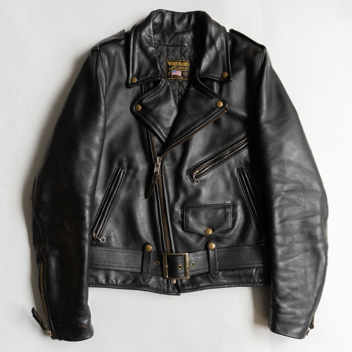 VANSON Double Rider Jacket Size 40