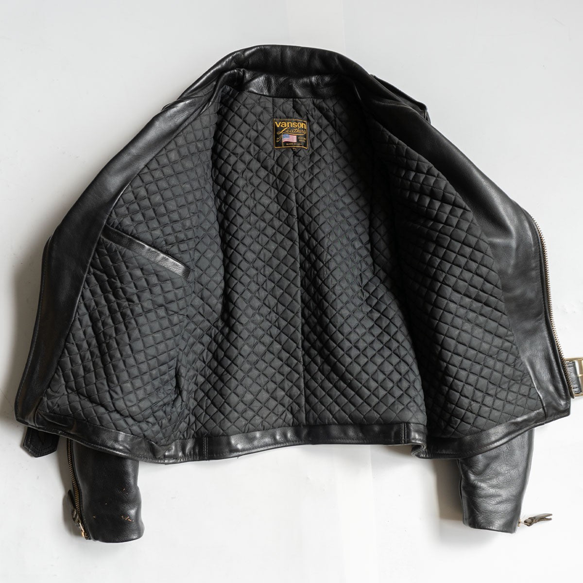 VANSON Double Rider Jacket Size 40