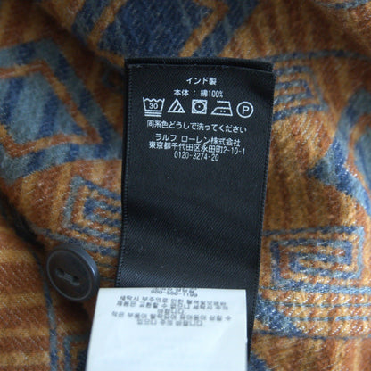 RRL NATIVE JACQUARD OVER SHIRT Size S