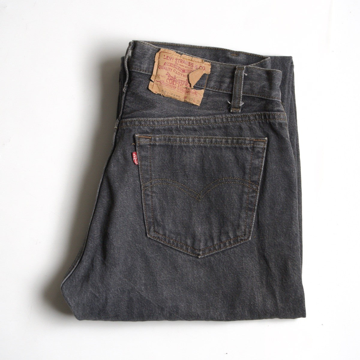 Levi's x wsm 80s Black 501 Jeans Denim Pants Size 32×36