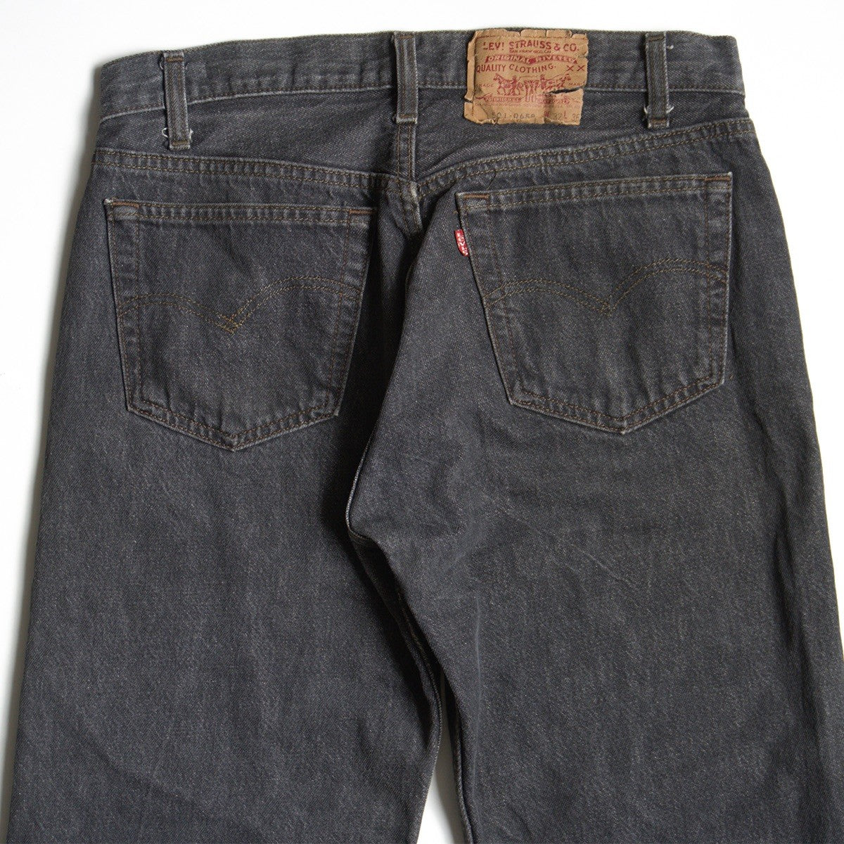 Levi's x wsm 80s Black 501 Jeans Denim Pants Size 32×36
