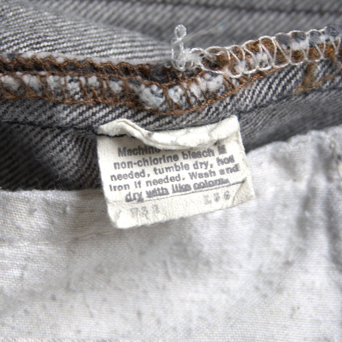 Levi's x wsm 80s Black 501 Jeans Denim Pants Size 32×36