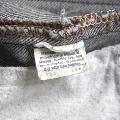 Levi's x wsm 80s Black 501 Jeans Denim Pants Size 32×36