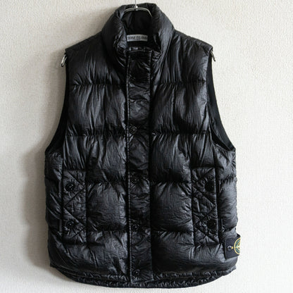 Stone Island 11AW Garment Dyed Down 26 GR X SQM N Vest Size M