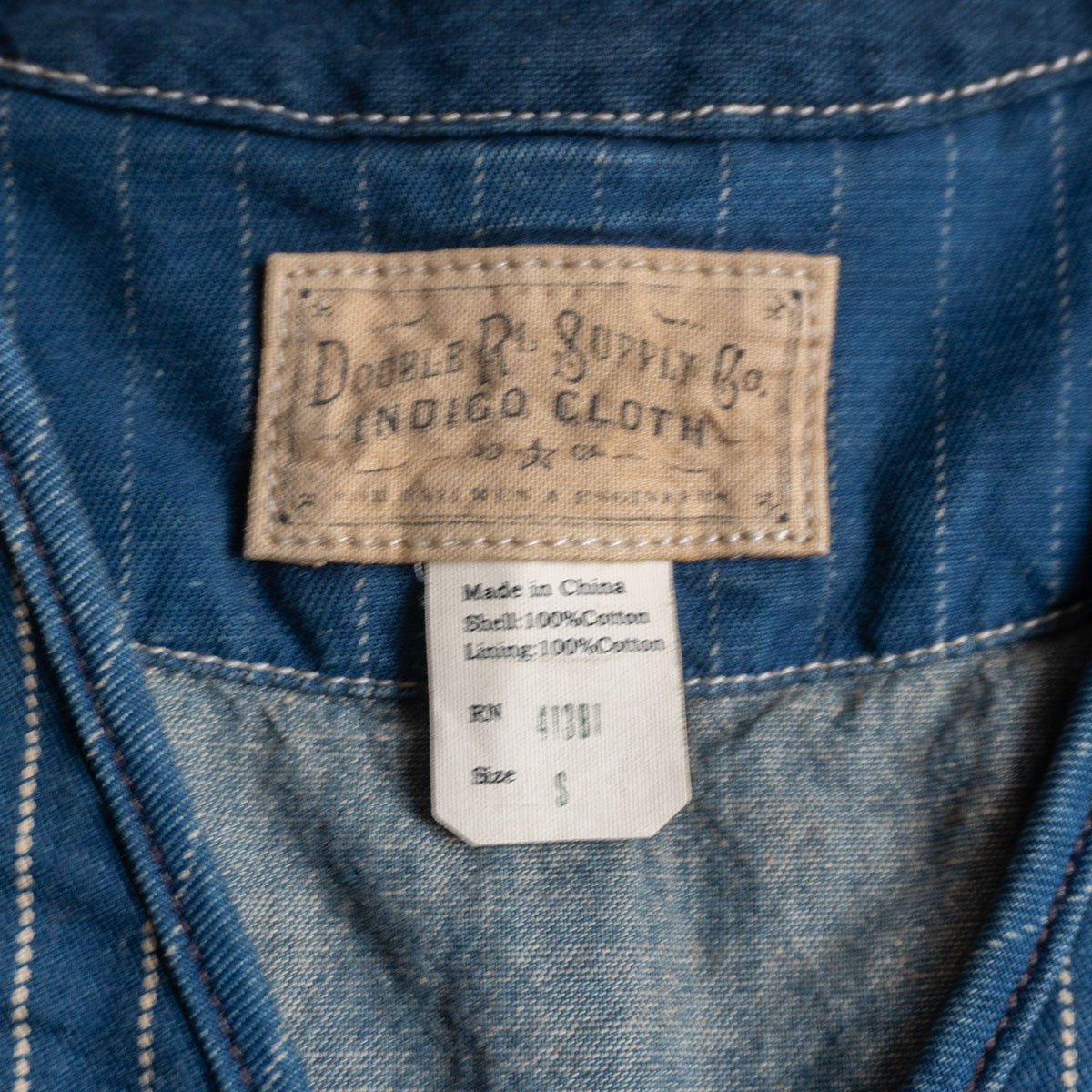 RRL Reynolds Wabash Vest Size S
