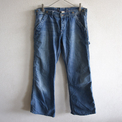 RRL Buckleback Denim Painter Pants USA Size 30×34