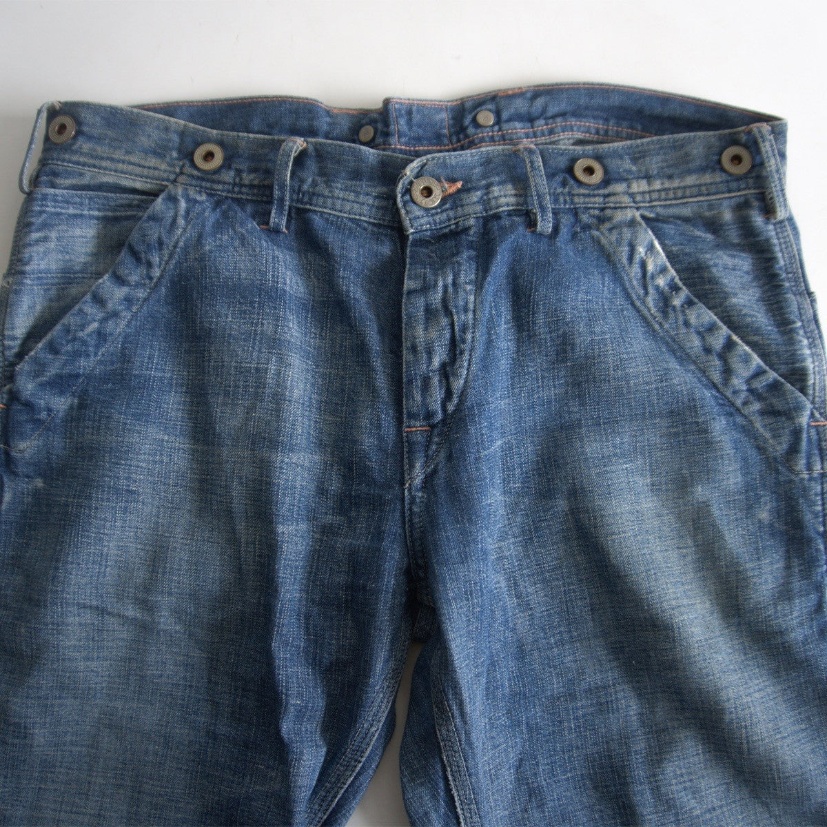 RRL Buckleback Denim Painter Pants USA Size 30×34