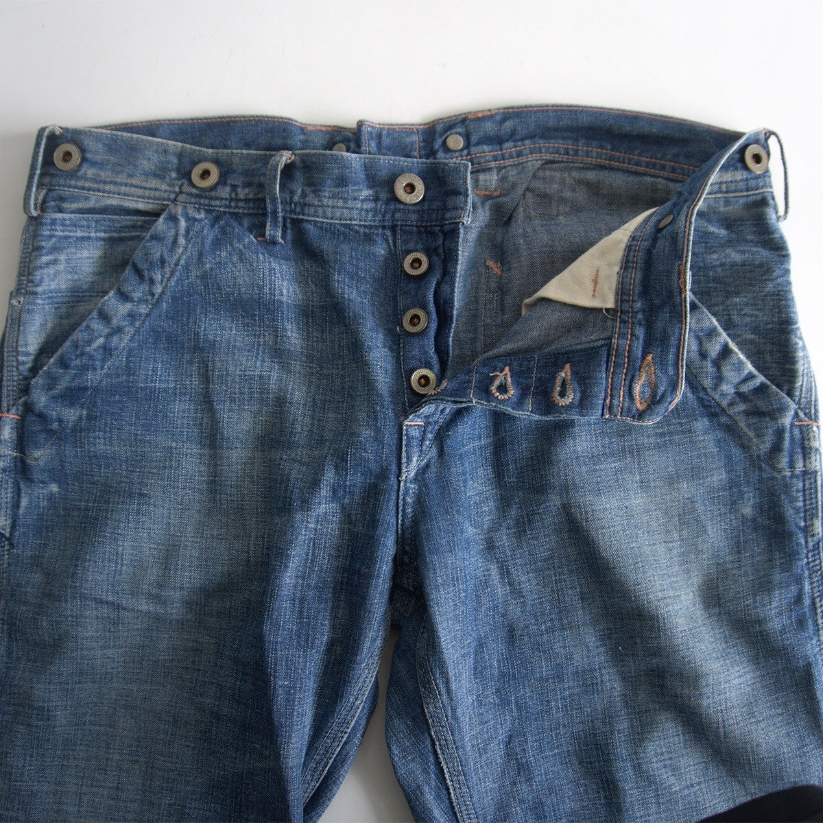 RRL Buckleback Denim Painter Pants USA Size 30×34