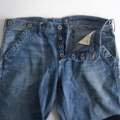 RRL Buckleback Denim Painter Pants USA Size 30×34