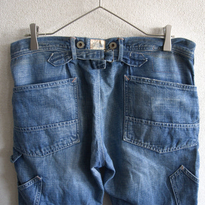 RRL Buckleback Denim Painter Pants USA Size 30×34