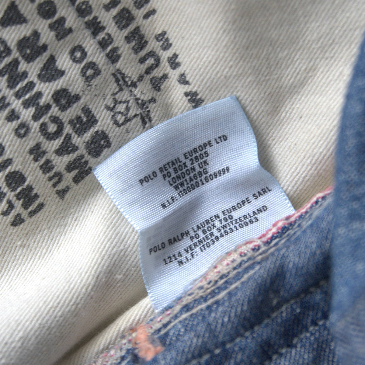 RRL Buckleback Denim Painter Pants USA Size 30×34