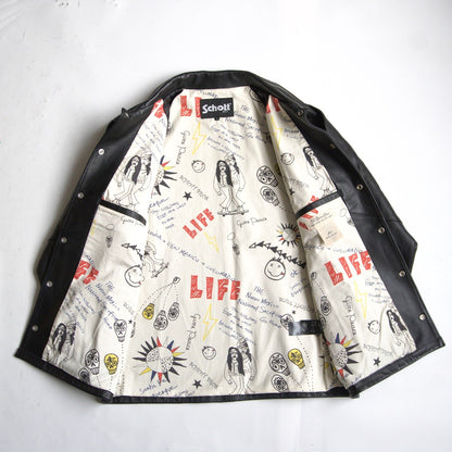Remi Relief x Schott SHEEP COACH JACKET Size XL