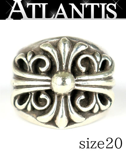 CHROME HEARTS Keeper Ring Silver SV925 Size ONE SIZE