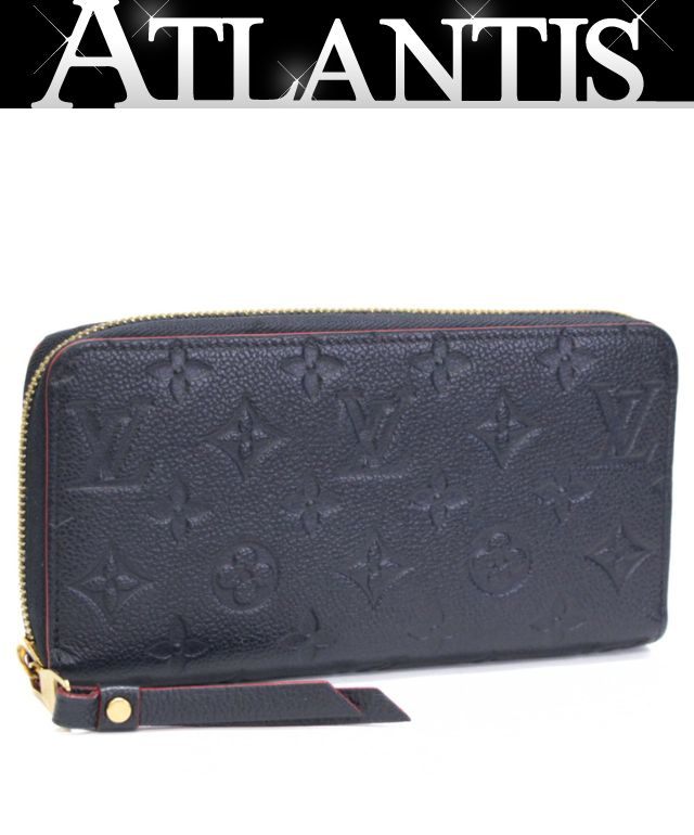 Louis Vuitton Zippy Wallet Navy Wallet Size ONE SIZE