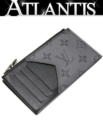 Louis Vuitton Coin Card Holder Monogram Eclipse Card Holder